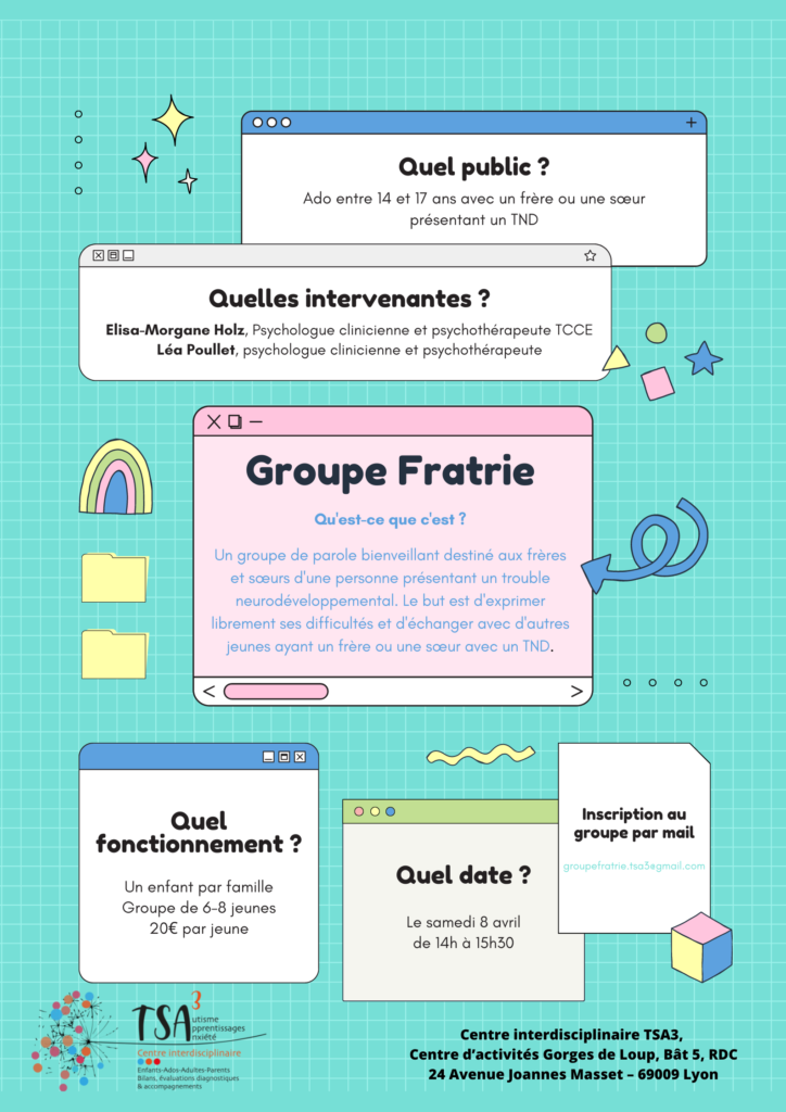 affiche groupe fraterie